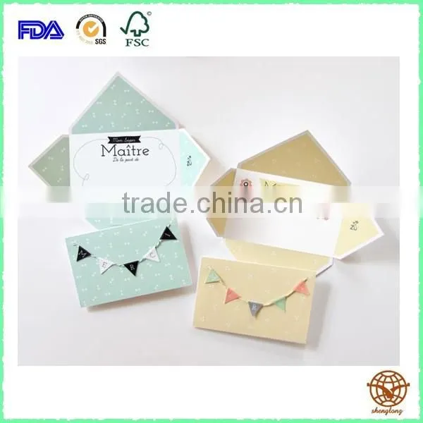 Paper Envelope Happy Birthday Greeting Card & Envelope