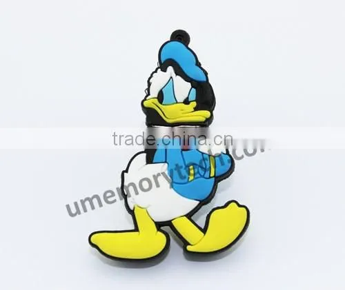 unique Donald-Duck branded custom usb flash drives 2gb 8gb 16gb