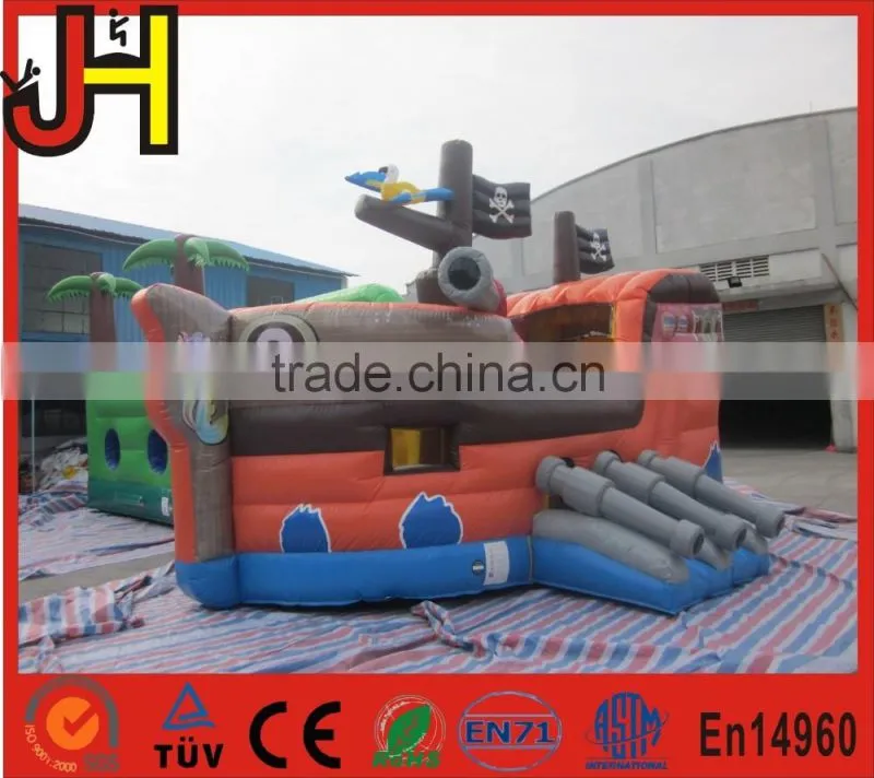 inflatable pirate bounce, inflatable pirate trampoline, inflatable pirate ship for sale