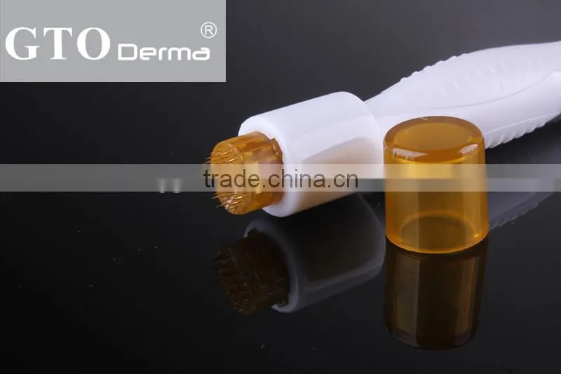 Derma micro needle roller stamp 40 needles titanium derma stamp