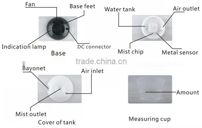 2013 new portable fragance diffuser