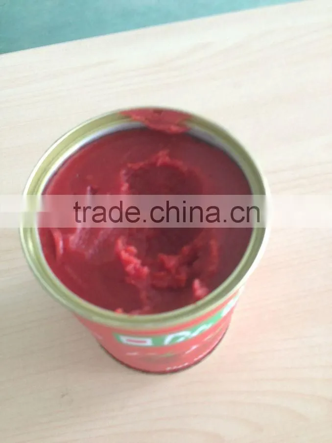 Factory price canned tomato paste brix:28%-30%