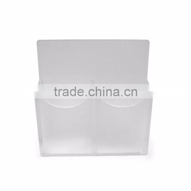 Bulk Stocked Two Hole Sides Acrylic Remote Control Phone Holders (XJJD34)