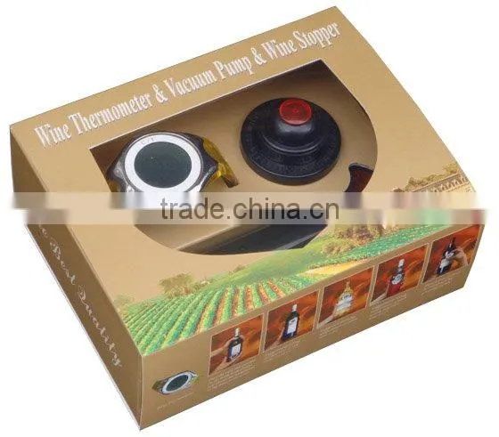 Pumpable Vacuum Bottle wine Stopper for promotion