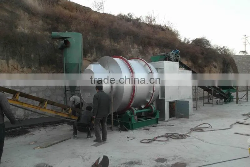 low consumption silica sand dryer