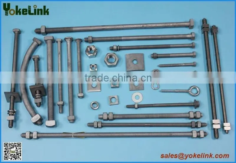 Galvanized Steel ovaleye bolt