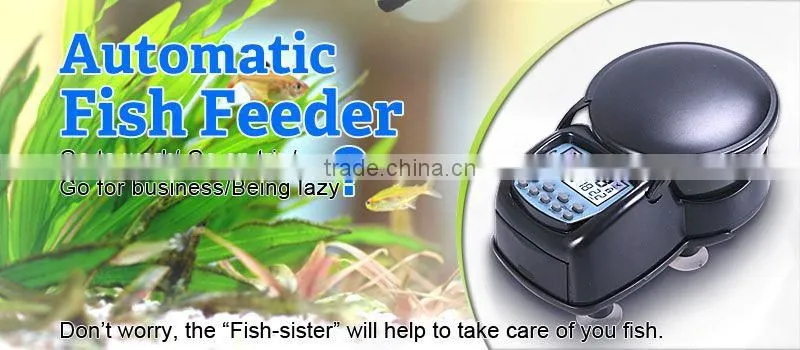 aquarium fish products auto fish feeder