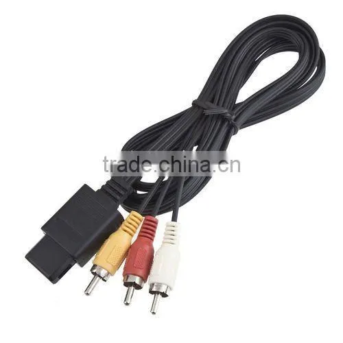 RCA AV TV Video Cord Cable Cord For Nintendo 64 N64 Game cube SNES GameCube