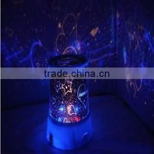 2014 NEW Children Kid Baby Care Star Illuminate LED Light Projector Projecting Light Lamp