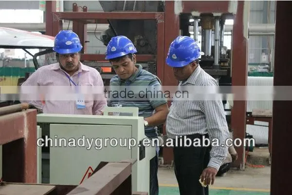 QT10-15 concrete block machine pallet manufacturer