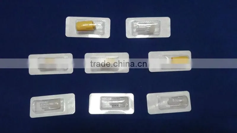 Yellow Medical Heparin Cap For Single Use