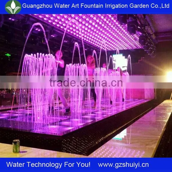 Beautiful indoor music fountain for Baidu Pear Bar in Shan xi Province