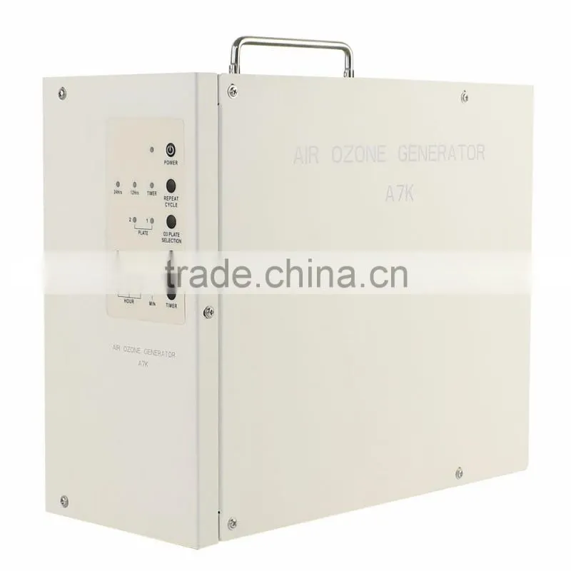 3500 or 7000 g/h portable ozone fresh air purifier air ozone generator