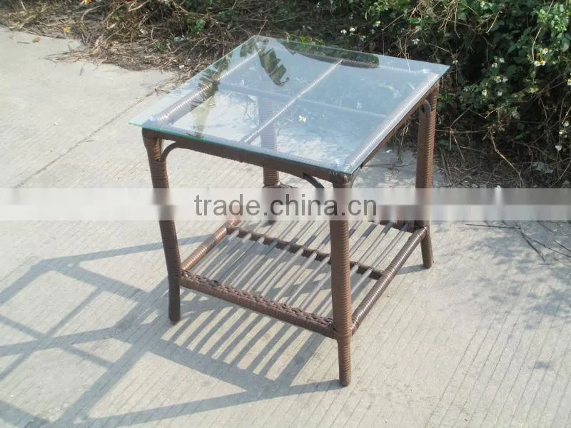 F-CF1020 Arabic style high loading quantity costa del so hotel rattan outdoor coffee set