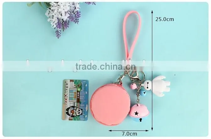 New products Silicone Waterpoof Macarons woman wallet for travel