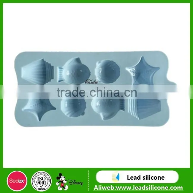 Sedex audited factory wholesale reusable custom silicone ice cube tray