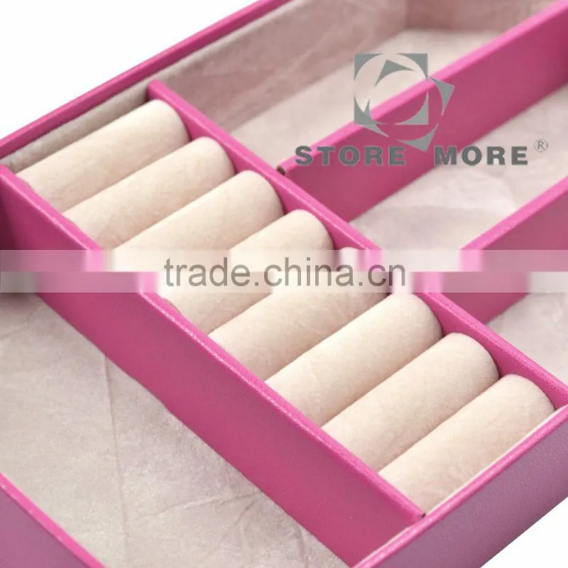 Custom Made Higher Quality Faux Brown Jewelry Box Making Supplies
