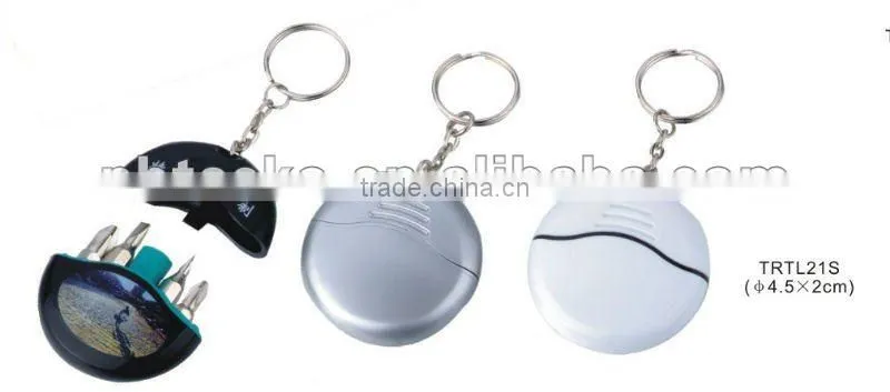Mini Tool screwdriver set with keychain