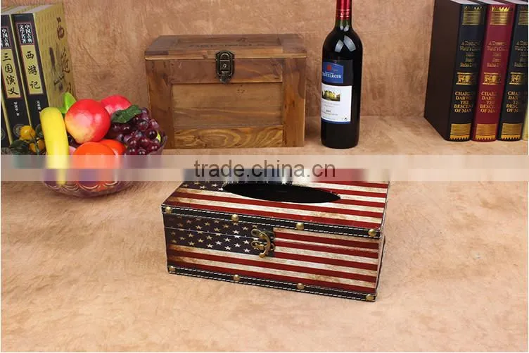 2016 refined desktop Mini wooden storage bins custom printed wood bins cheap and nice desktop mini wood boxes
