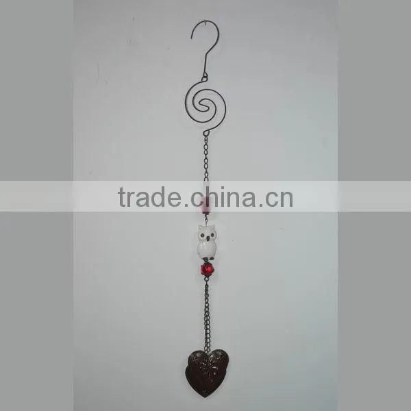 Metal door decoration