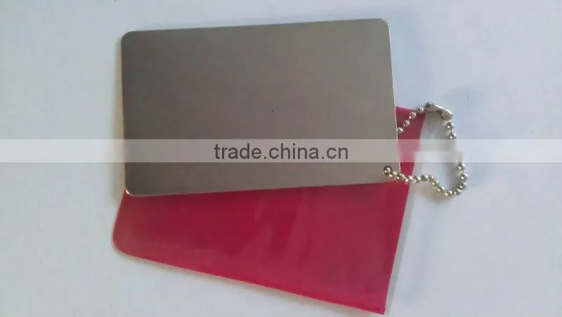 Diamond credit card stone in PVC bags