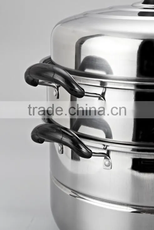 Stainless Steel Steamer Pot Food Steamer 2 layer
