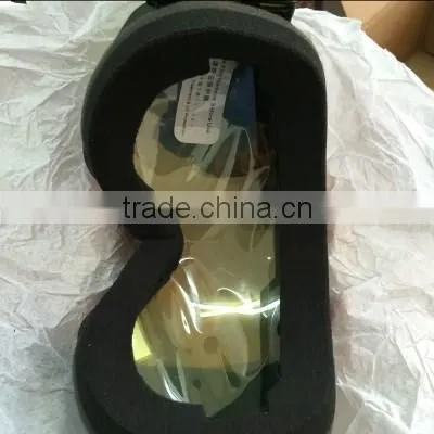 TPU frame and smoke REVO red lens ski goggle, snow goggles, snowboard goggles