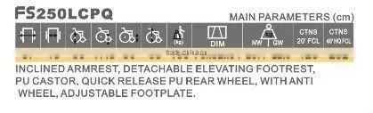 Ward Nursing Equipments Aluminum manual wheelchair/folding handicapped wheelchair/CE FDA approved