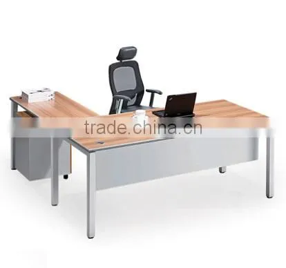 2015 latest simple style metal frame office table design