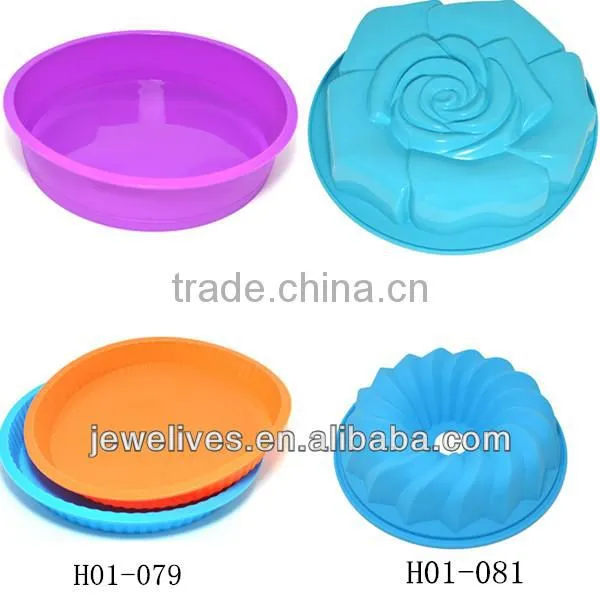 Christmas Gift Silicone Microven Safe funny cake pan