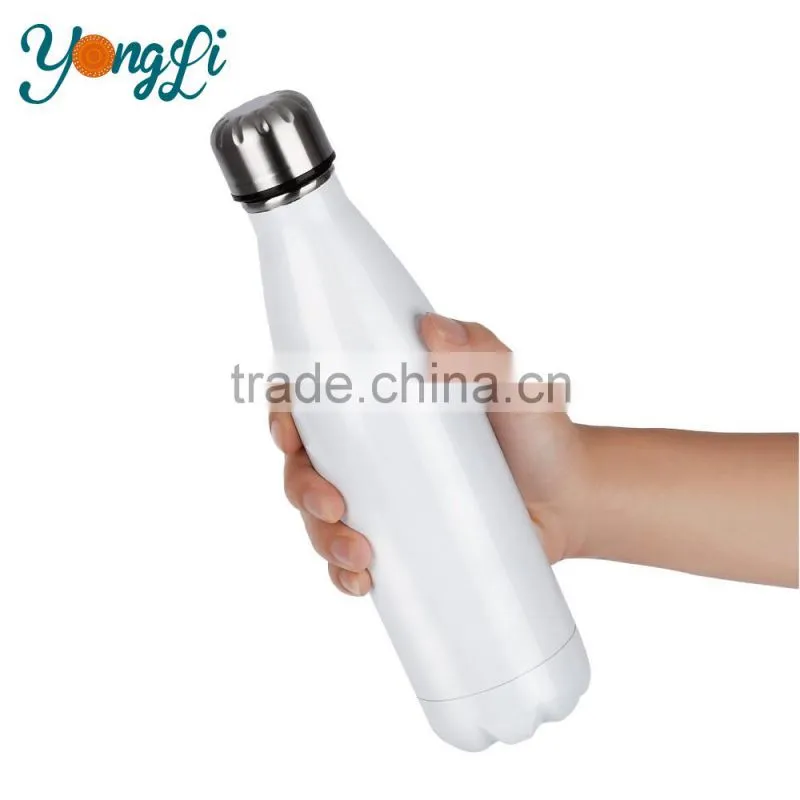 Keeps Drinks Hot for 12 Hours and Cold for 24 Vacuum Insulated Stainless Steel Cola Sports Water Bottle
