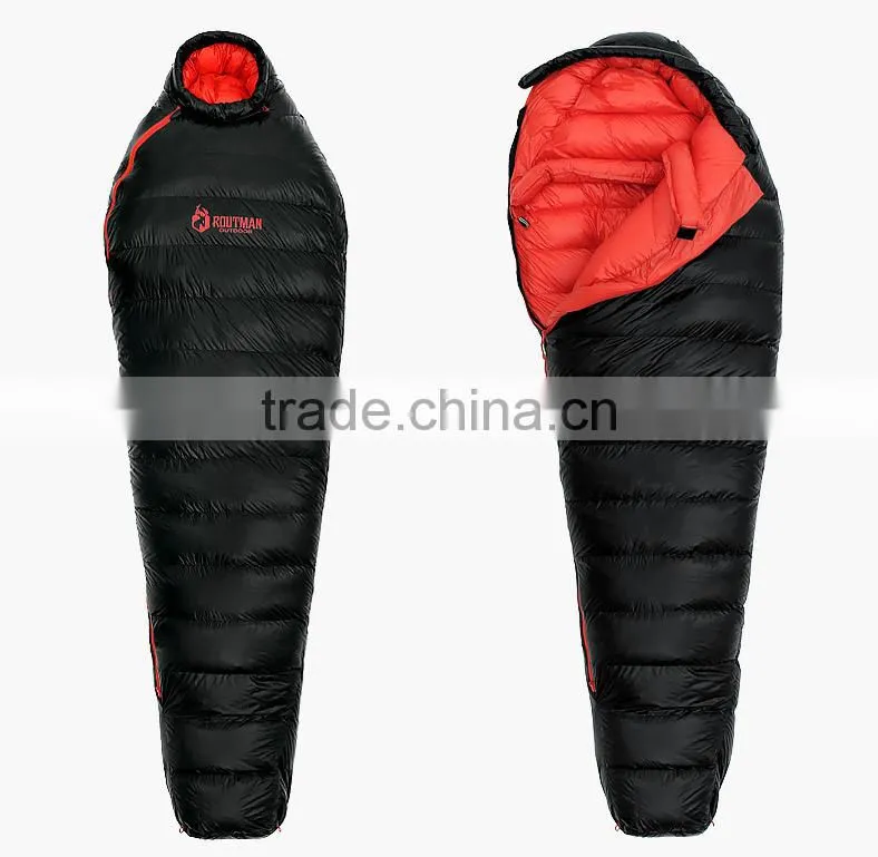 Portable Outdoor Equipment Duck Down Sleeping Bag for Winter