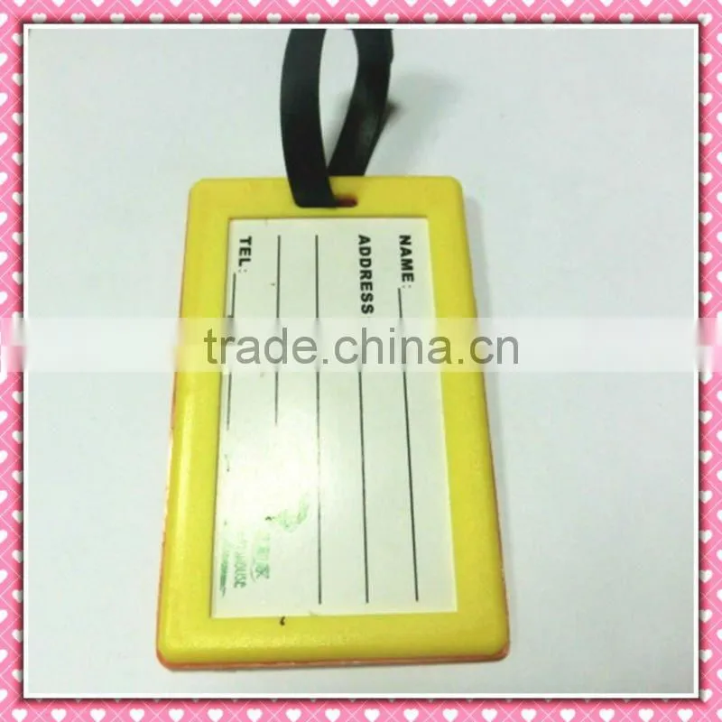 silicone luggage tags