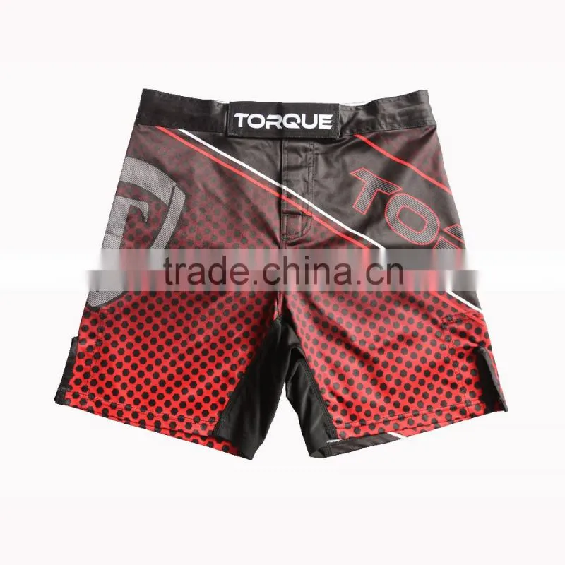 2-Way Stretch 100% Polyester Fight Shorts MMA Shorts