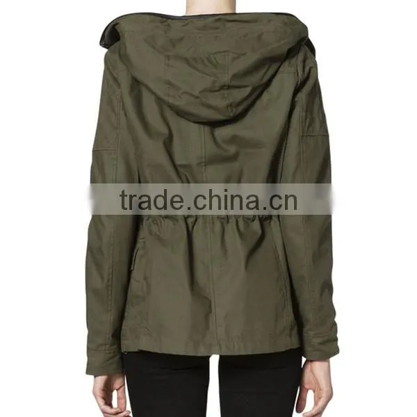 New military parka for young lady