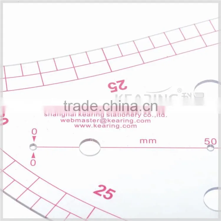 Plastic non toxic sandwich printing ruler #6460 in Kearing Brand
