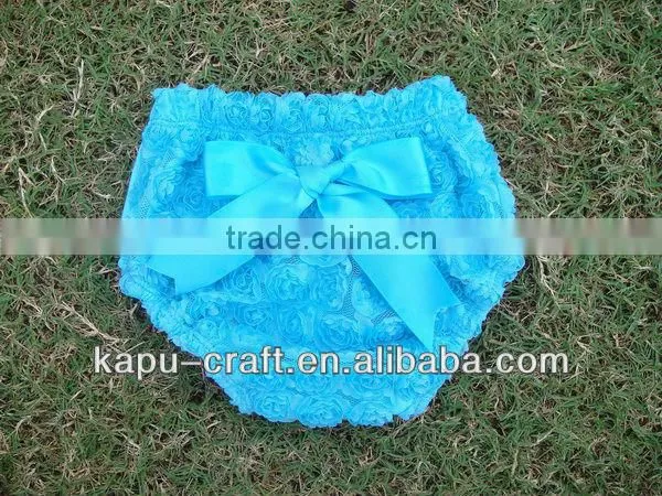 New Arrival Fashion Wholesale Fresh Colors Lace Baby Toddler Girl Bloomers