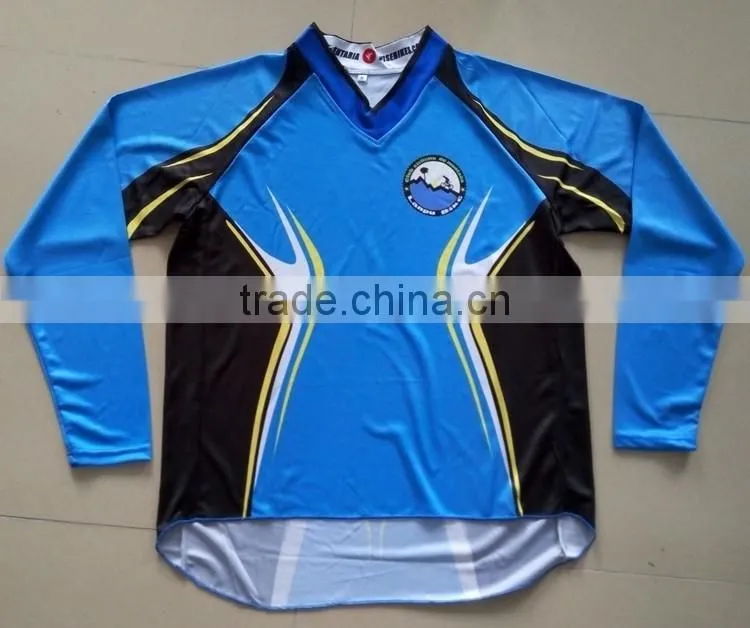 Eco-friendly Italy Ink downhill jersey, Comfortable and Quality MTB wear
