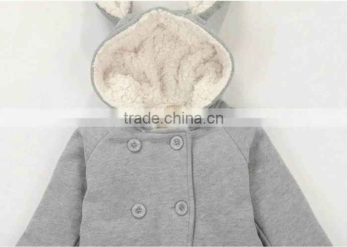 New 2016 Girls Outerwear Children Warm Coat Kids Baby JacketCC in Jiangxi