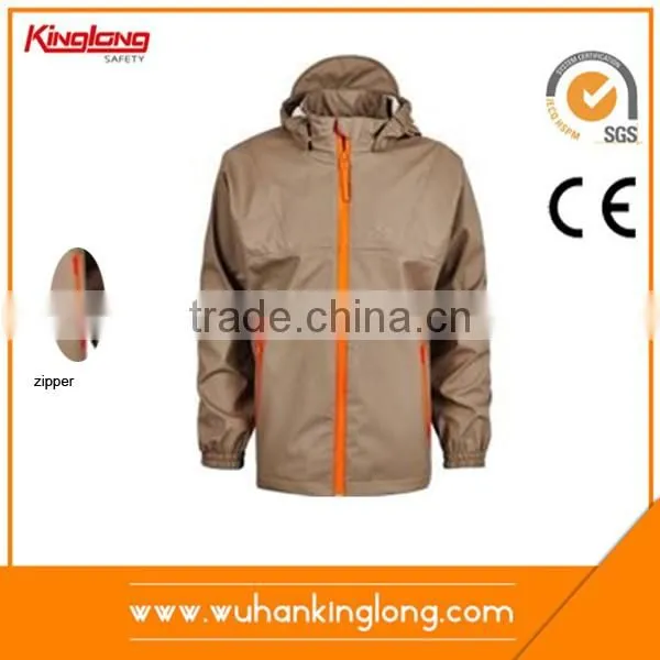 Wholesale plastic foldable rain jacket in high quality