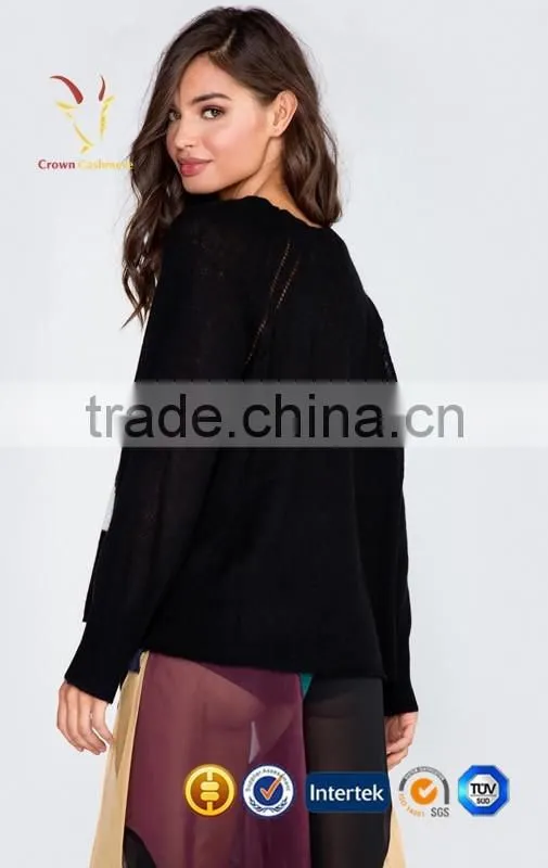 100% Pure Cashmere Pullover Women Jumpers Wool Sweater for Ladies