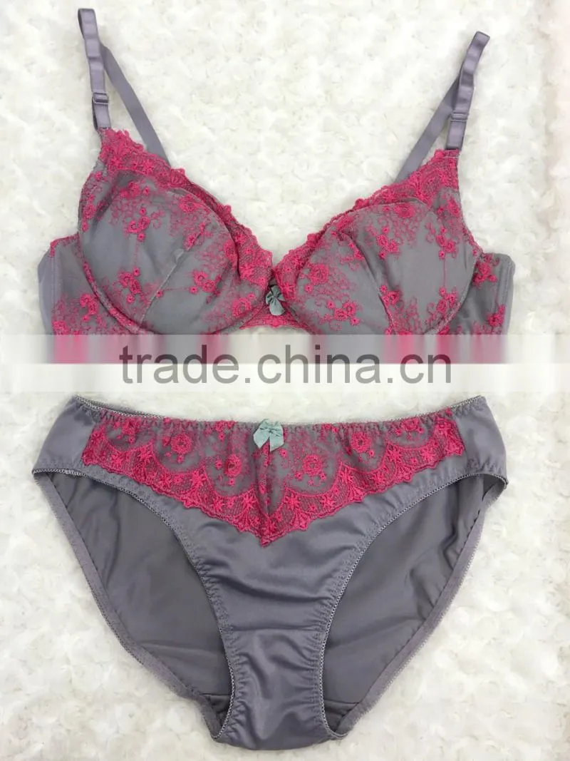 lovely lace white Sexy lingerie sexy women wear sexy bra panty set images