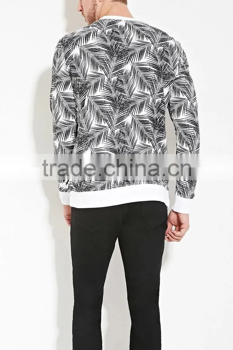 Latest Design Crewneck Sweatshirts Fashion All Over Printed Sweatshirt For Men