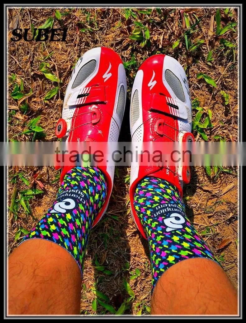 Custom print fancy sublimation basketball elite compression socks