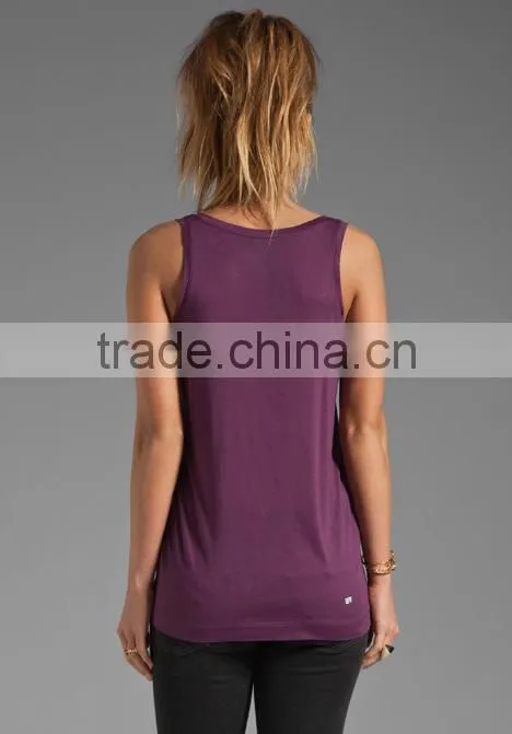 Loose Pocket Tank Top Women