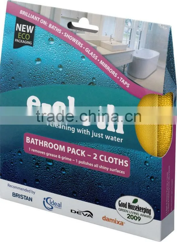 Super absorbent microfiber floor cleaning cloth
