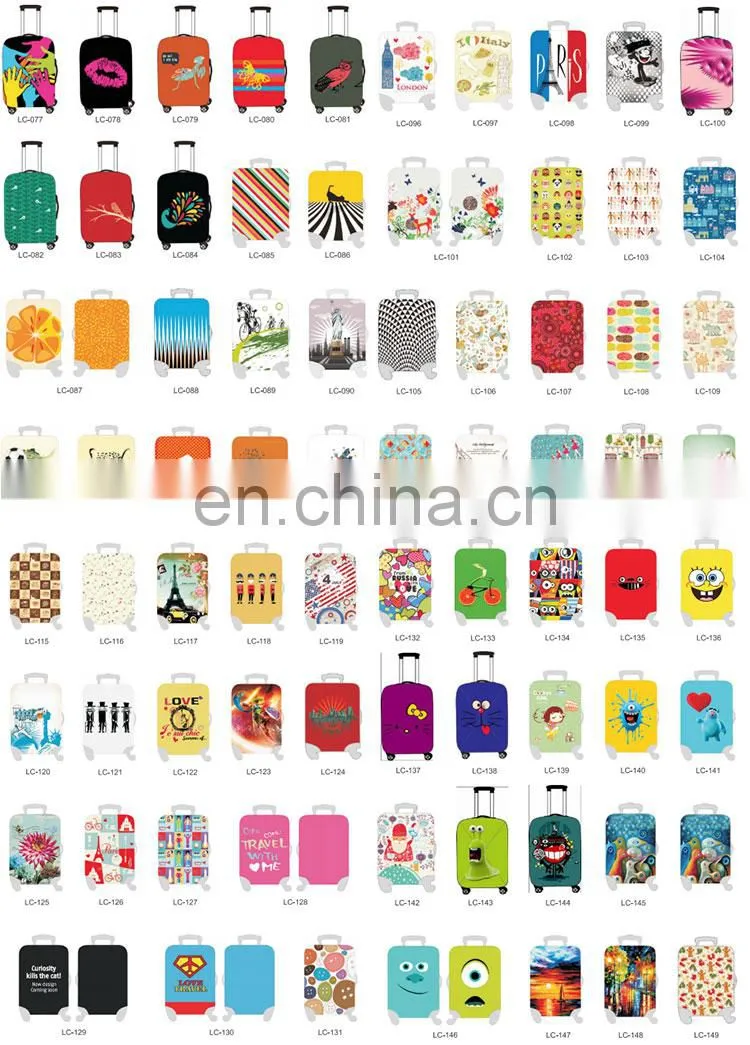Wholesale foldable elastic hot selling luggage cover