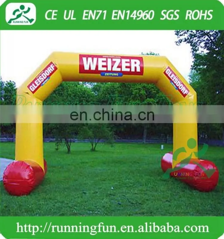 Commercial Portable inflatable arch for race