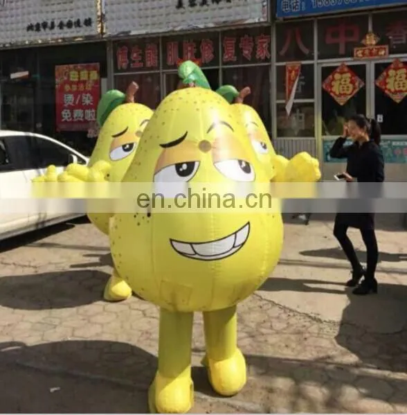 inflatable moving car cartoon for outdoors promotion