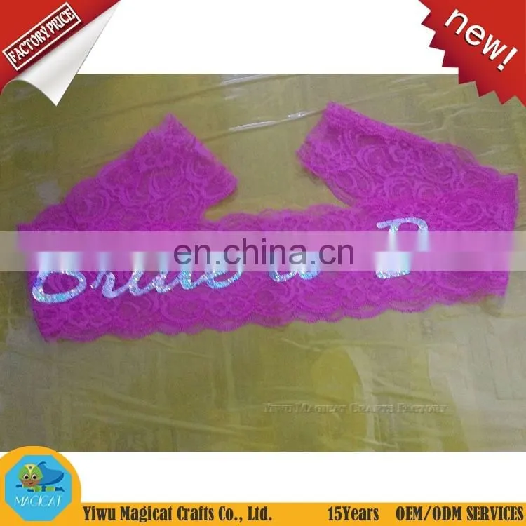 Hot Sale Wedding Satin Sash Customized Bride To Be Sash